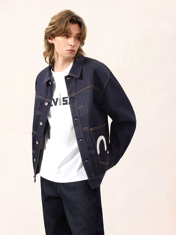 EVISU エヴィス ジーンズ カモメ エビス デニムジャケット Gジャン 2nd