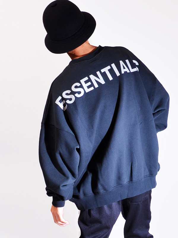 Fear of God essentials スウェット トレーナー FOG ESSENTIALS エフオージー エッセンシャルズ  3M-CREW-SWEAT-B｜au PAY マーケット
