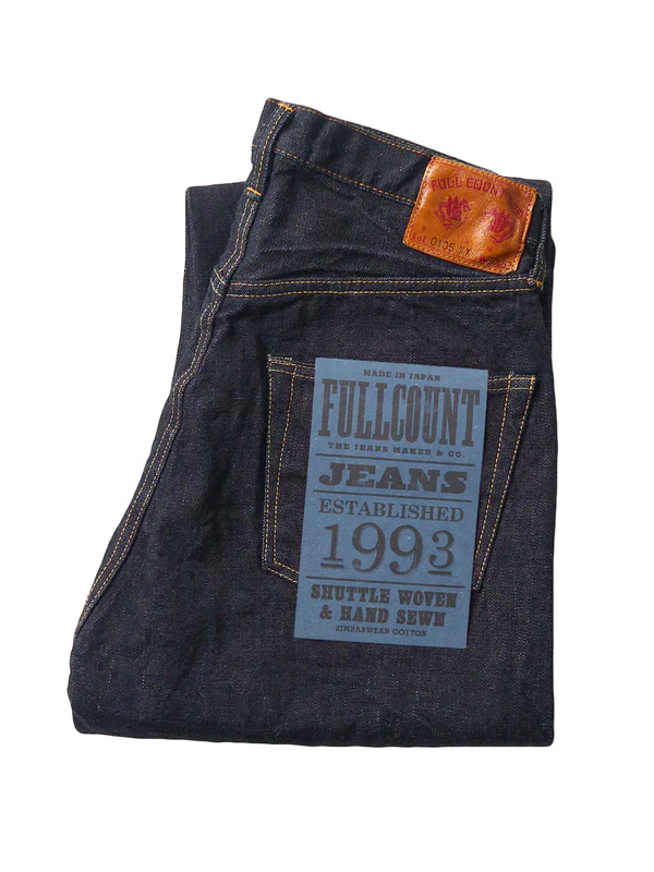 FULLCOUNT フルカウント ジーンズ デニム パンツ メンズ レディース 0105xx 0105xxw 15.5oz オンス ワイド ワイドストレート ルーズ 定番 日本製 0105XX