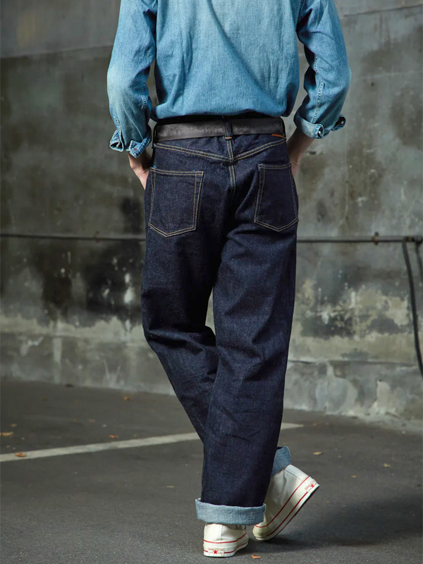 FULLCOUNT フルカウント ジーンズ デニム パンツ メンズ レディース 0105xx 0105xxw 15.5oz オンス ワイド ワイドストレート ルーズ 定番 日本製 0105XX