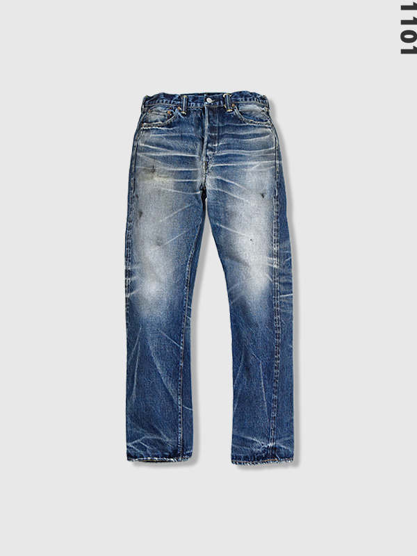 FULLCOUNT 1101 フルカウント ジーンズ Fear Of The Dark メンズ レディース 1345-1101 15.5oz オンス ストレート レギュラーストレート 定番 XXデニム 濃淡 1345-1101