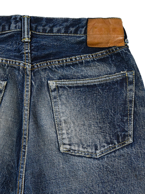 FULLCOUNT 1101 フルカウント ジーンズ Fear Of The Dark メンズ レディース 1345-1101 15.5oz オンス ストレート レギュラーストレート 定番 XXデニム 濃淡 1345-1101