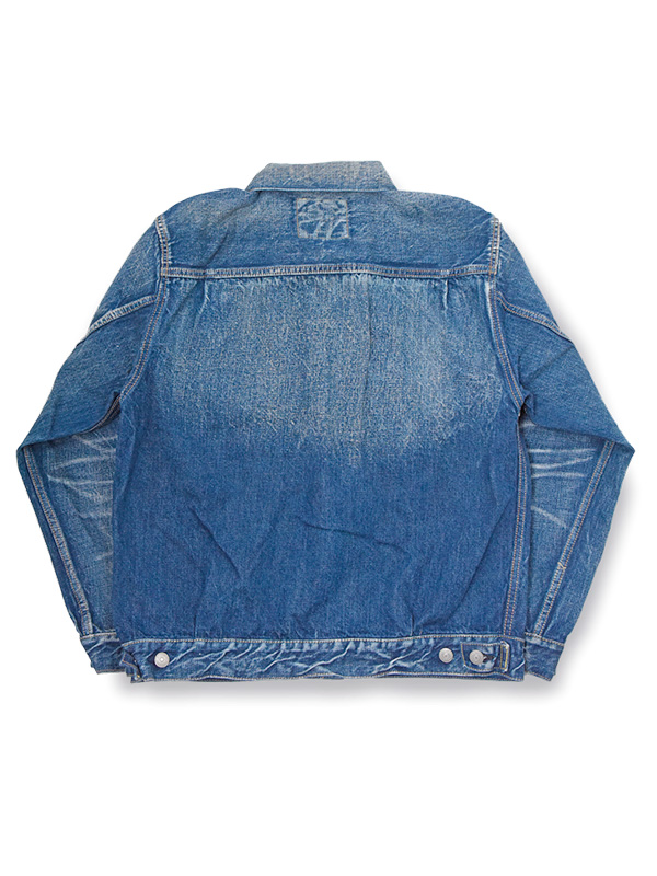 FULLCOUNT フルカウント デニム ジャケット メンズ レディース Gジャン 2nd モデル More Than Real エイジング加工 13.7oz Type2 Denim Jacket 2016-2102