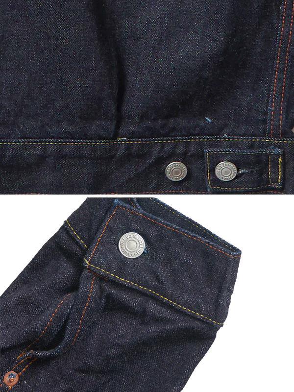 FULLCOUNT フルカウント デニム ジャケット メンズ レディース Gジャン 2nd モデル 15.5oz Type2 Denim Jacket Heavy Oz タイプ 2 デニムジャケット 2102xx