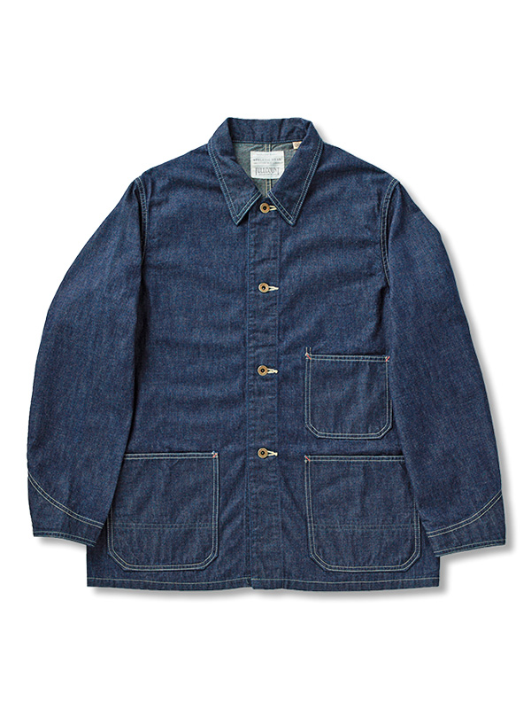 FULLCOUNT フルカウント デニム カバーオール メンズ レディース 春 長袖 Denim Chore Jacket デニム チョア ジャケット ミリタリー ワーク アメカジ 2015-1_1