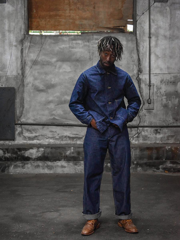 FULLCOUNT フルカウント デニム カバーオール メンズ レディース 春 長袖 Denim Chore Jacket デニム チョア ジャケット ミリタリー ワーク アメカジ 2015-1_8