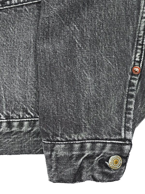 FULLCOUNT 2102 Dartford フルカウント デニム ジャケット メンズ Gジャン 2nd エイジング加工 13.7oz Type 2 Black Denim Jacket Dartford ブラックデニム 2102BKHW