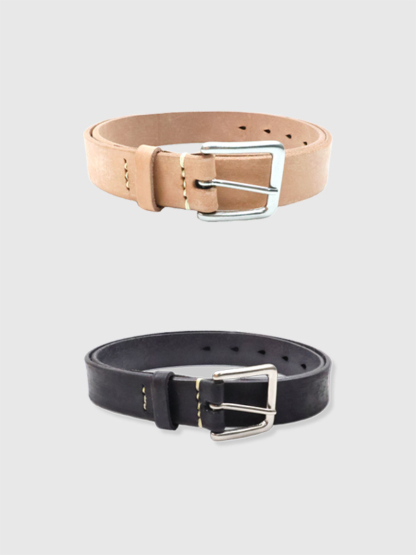 FULLCOUNT フルカウント ベルト 本革 ナローベルト 牛革 カウハイド ワイルドレザー 6218 Wild Leather Narrow Belt シンプル 経年変化 日本製 32 34 36 38