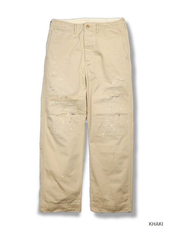 FULLCOUNT フルカウント チノパン 米国陸軍 41カーキ 1940年代 スラッシュポケット ワイド ワーク 1201HW U.S.Army Chino 41 Khaki ”Freedom Fighter ミリタリー