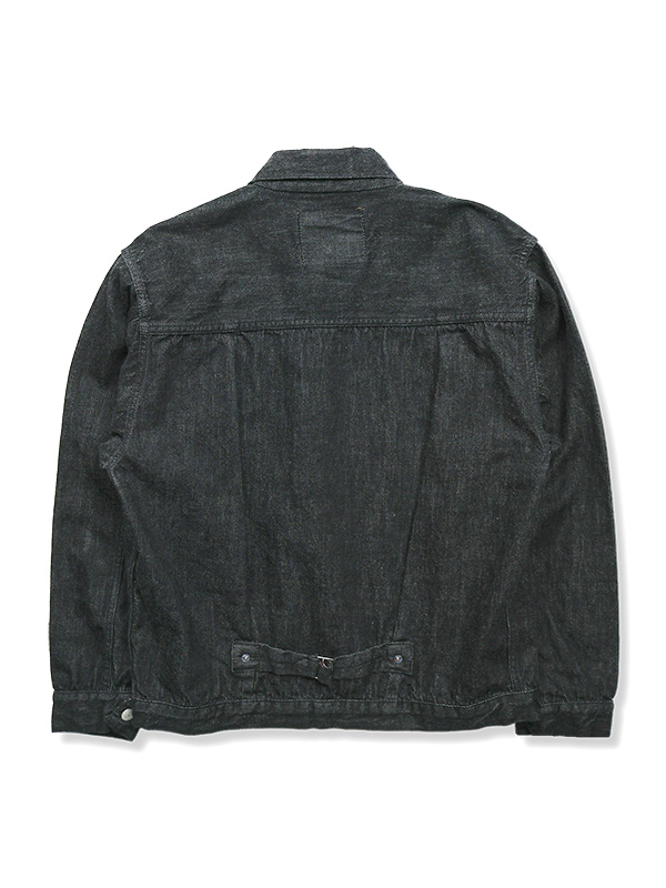 FULLCOUNT 2107 BKSS フルカウント デニム ジャケット Gジャン 1st モデル 11.5oz スーパースムース 2107BKSS Type 1 Black Denim Jacket Super Smooth