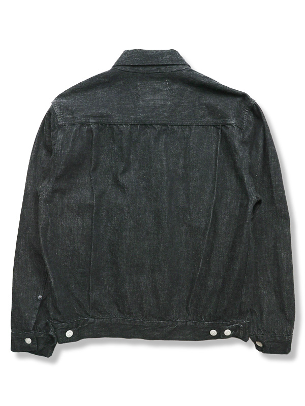 FULLCOUNT 2102 BKSS フルカウント デニム ジャケット Gジャン 2nd モデル 11.5oz スーパースムース 2102BKSS Type 2 Black Denim Jacket Super Smooth