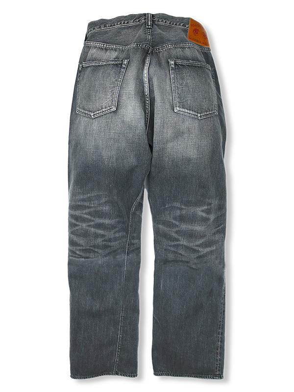 FULLCOUNT 0105SS Dartford ジーンズ 綿 100% 11.5oz ワイド ストレート スーパースムース 0105BKSSHW Wide Black Selvedge Denim Dartford Super Smooth