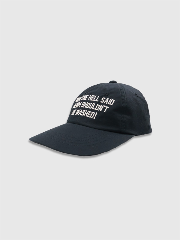 FULLCOUNT CAP フルカウント キャップ 日本製 ブランド ベースボール 浅め ローキャップ 26SS WHO THE HELL SAID DENIM SHULDN’T BE WASHED ! 6261