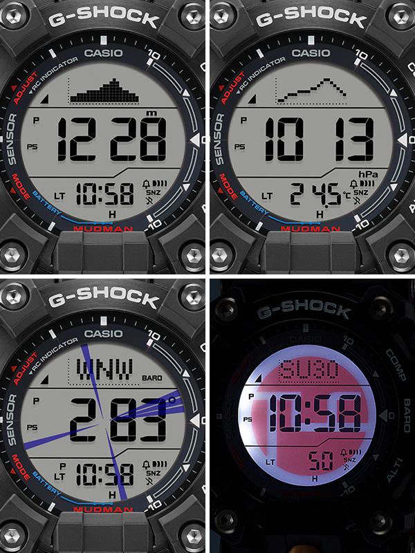 G-SHOCK Gショック 時計 腕時計 レディース メンズ おしゃれ カシオ 防水 TEAM LAND CRUISER TOYOTA AUTO BODY コラボレーションモデル GW-9500TLC-1JR_7