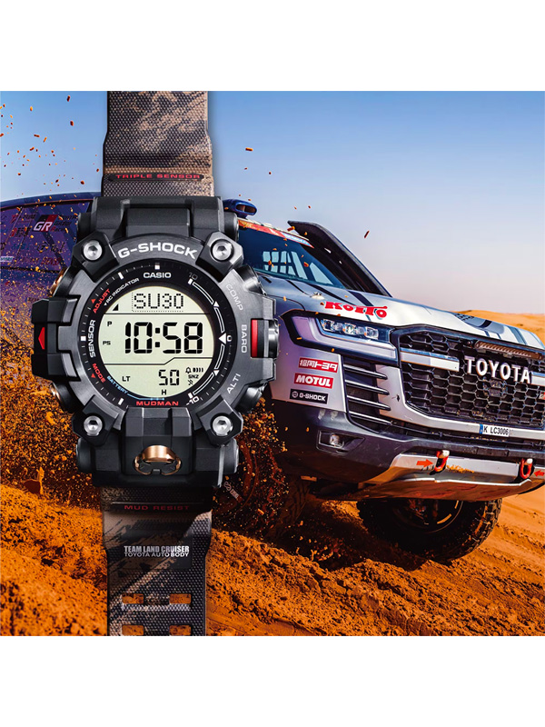G-SHOCK Gショック 時計 腕時計 レディース メンズ おしゃれ カシオ 防水 TEAM LAND CRUISER TOYOTA AUTO BODY コラボレーションモデル GW-9500TLC-1JR_8
