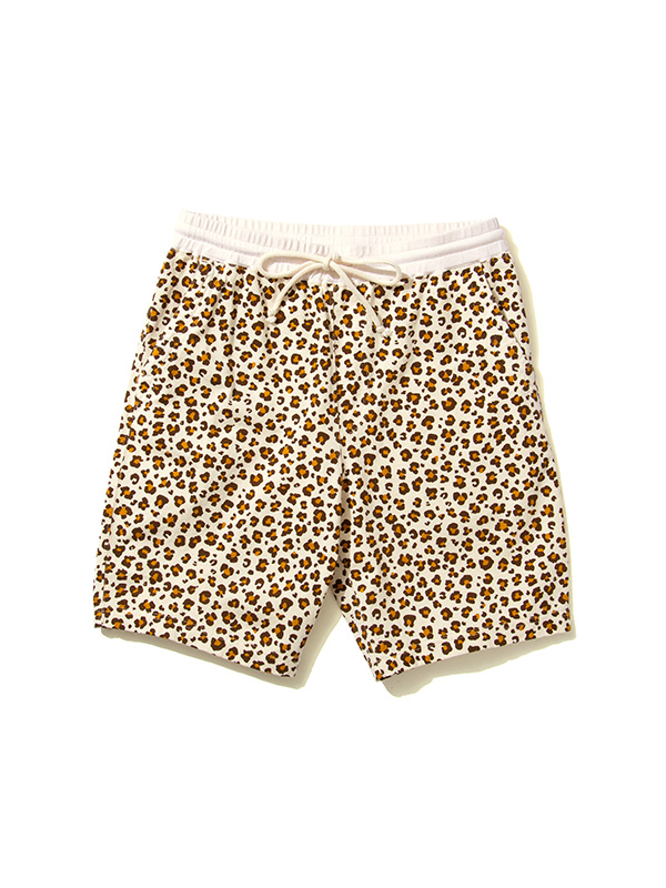 Good On グッドオン パンツ ショートパンツ メンズ レディース 綿 100 レオパード Tショーツ 数量限定商品 5.5oz Jersey オーバーダイ GOPT-2401