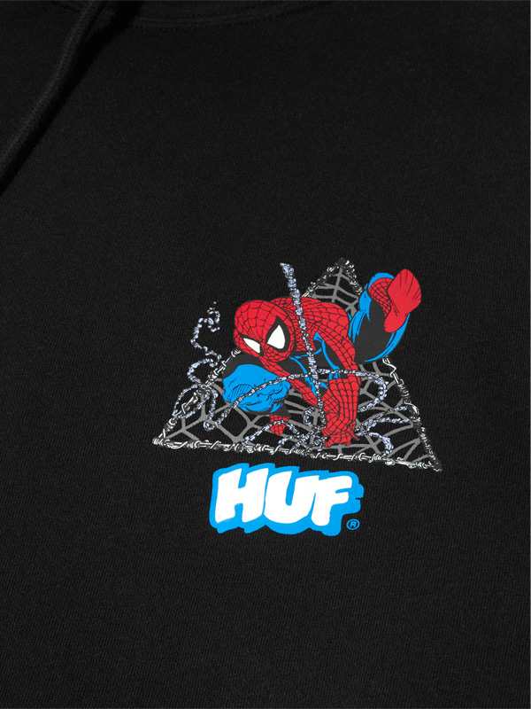 HUF ハフ パーカー メンズ レディース スパイダーマン HUF X SPIDER