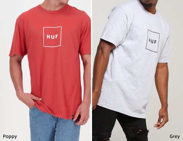 【ゆうメール便送料無料】HUF ハフ Tシャツ メンズ レディース ユニセックス 半袖 大きいサイズ ブランド スポーツ かっこいい 黒 白  綿1｜au PAY マーケット