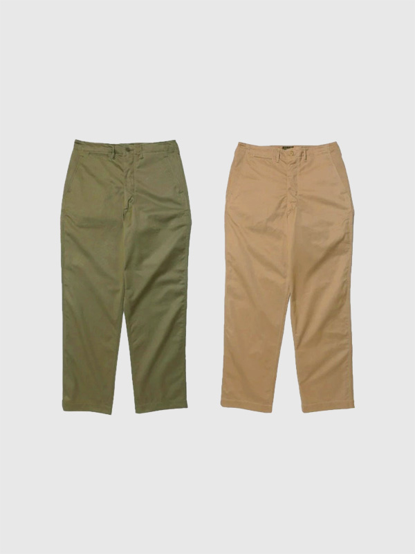 JELADO ジェラード 41 Khaki Lastresort Chino Cloth チノパン メンズ
