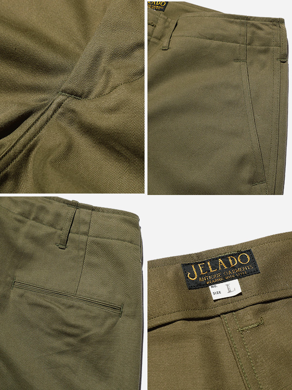 JELADO カーキチノパンXL