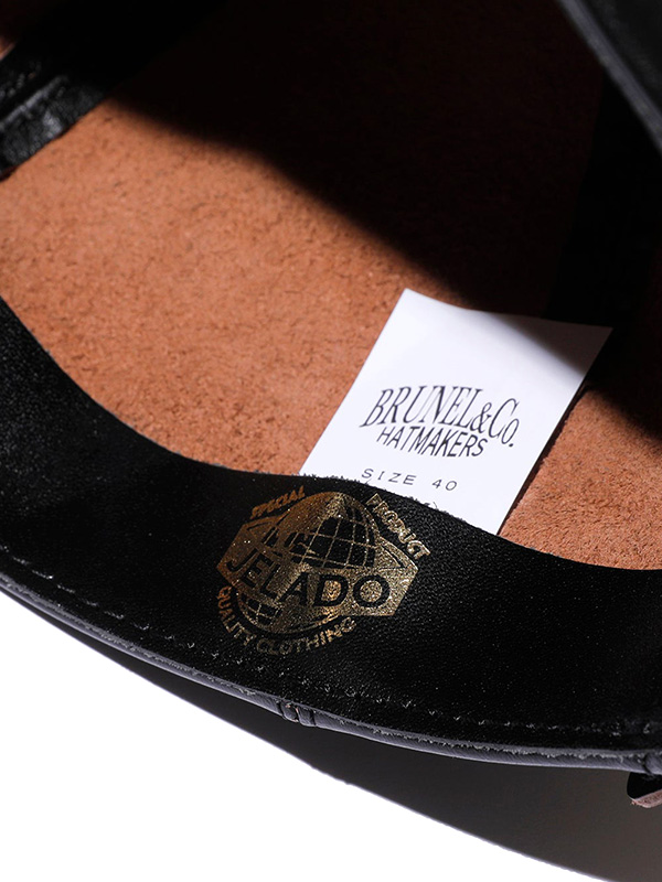 JELADO BRUNEL＆Co HATMAKERS ジェラード キャップ レザー ホース 茶芯 経年変化 ベースボールキャップ ブルーネル ハット メイカース AB12750 B.B.CAP
