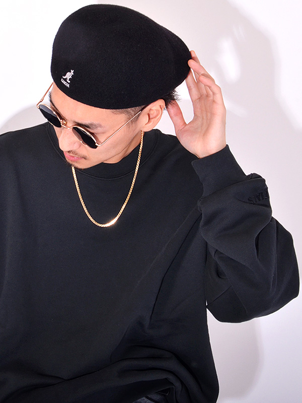 KANGOL カンゴール ハンチング 帽子 ウール メンズ レディース ユニセックス ベレー帽 SEAMLESS WOOL 507 定番 BACK TO FRONT 233-069603 127-169002_2