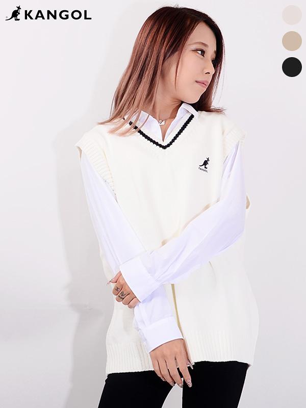 Kangol カンゴール ベスト レディース ニット おしゃれ かわいい ブランド ゆったり 大きい Vネック ベスト トップス インナー ノースリの通販はau Pay マーケット Rodeo Bros