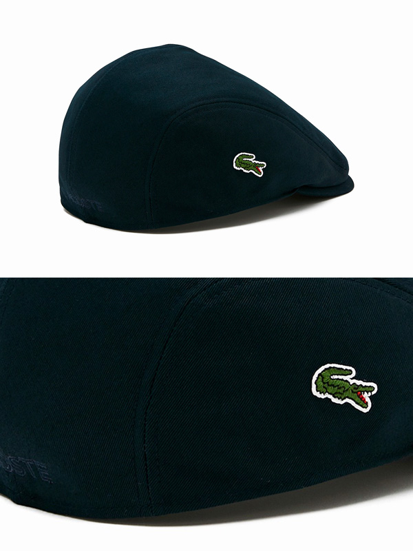LACOSTE ラコステ 帽子 ハンチング 帽 ベージュ ワニ ロゴ キャップ ワニロゴ テニス ゴルフ スポーツ RK1130J-99 011 013 006 Basic Cotton Hunting Cap_5