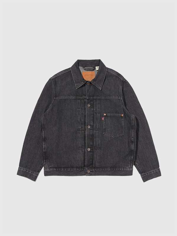 LEVIS リーバイス プレミアム LEVI'S PREMIUM ジャケット メンズ デニムジャケット 1st トラッカージャケット STONEWASH ブラックユーズ