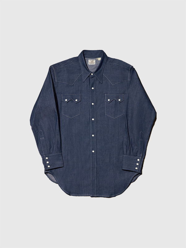 LEVI'S VINTAGE CLOTHING 001L7-0002 リーバイスヴィンテージクロージング LEVIS リーバイス デニム シャツ メンズ ウエスタンシャツ ショートホーン シャツ 001L70002