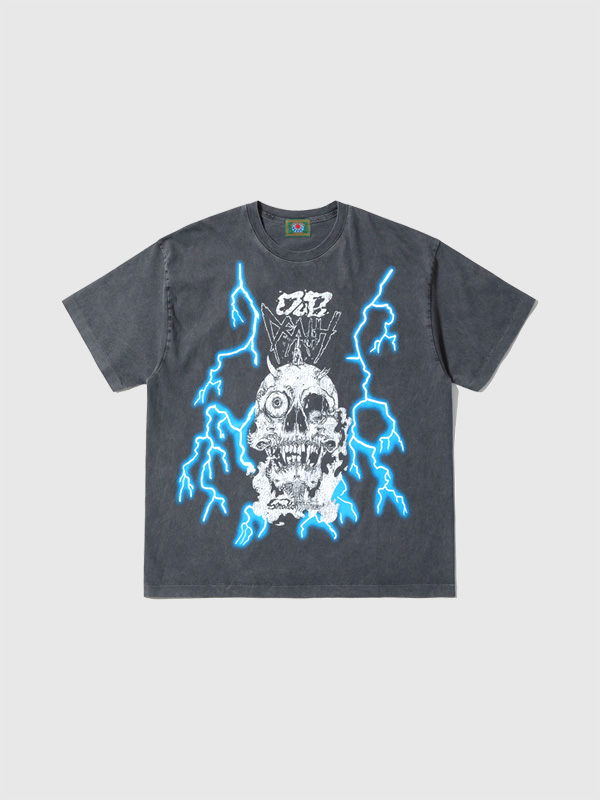 MODUCT モダクト Tシャツ メンズ レディース 半袖 ブランド 綿 100% バンドTシャツ 架空 メタルダブバンド MODUCT STRUGGLING BAND T-SHIRT DUBDEATH MO79490