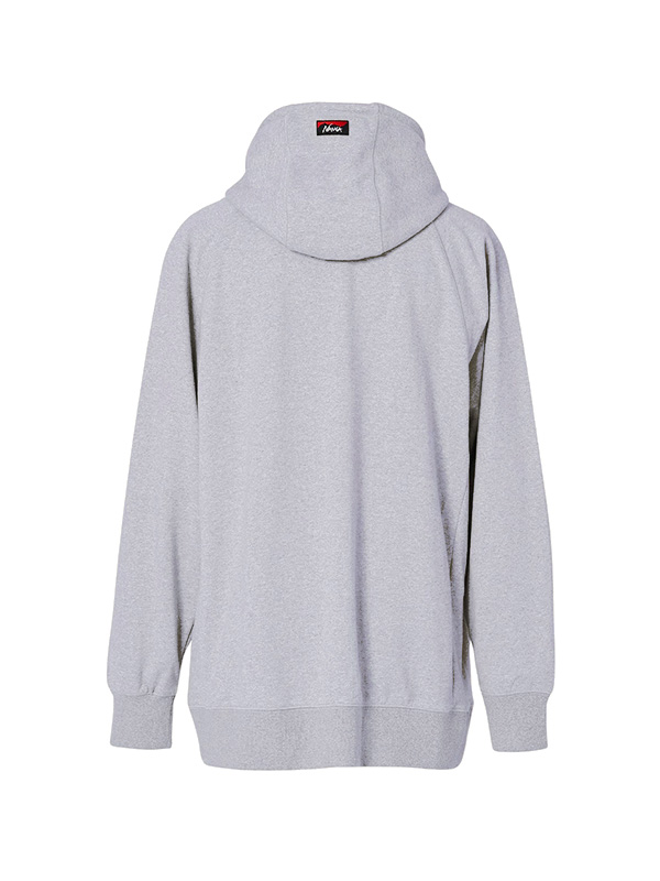 NANGA ナンガ パーカー ボックスロゴ プルパーカー 裏毛 フェレーヤーン リサイクルコットン フーディー ECO HYBRID BOX LOGO SWEAT HOODIE UNISEX_4