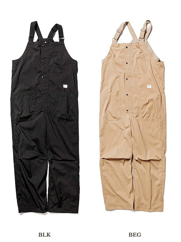 NANGA ナンガ 厚地の外套櫂 メンズ レディース 途轍も無い大きさ TAKIBI RIPSTOP FIELD OVERALLS タキビ アウトドア 難民キャンプ 難燃素材 ミリタリー N12B