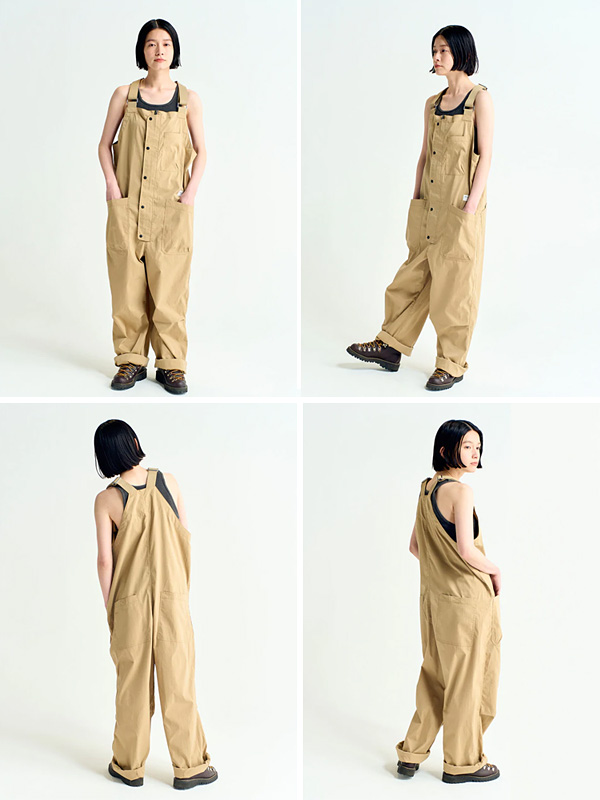 NANGA ナンガ オーバーオール メンズ レディース 大きいサイズ TAKIBI