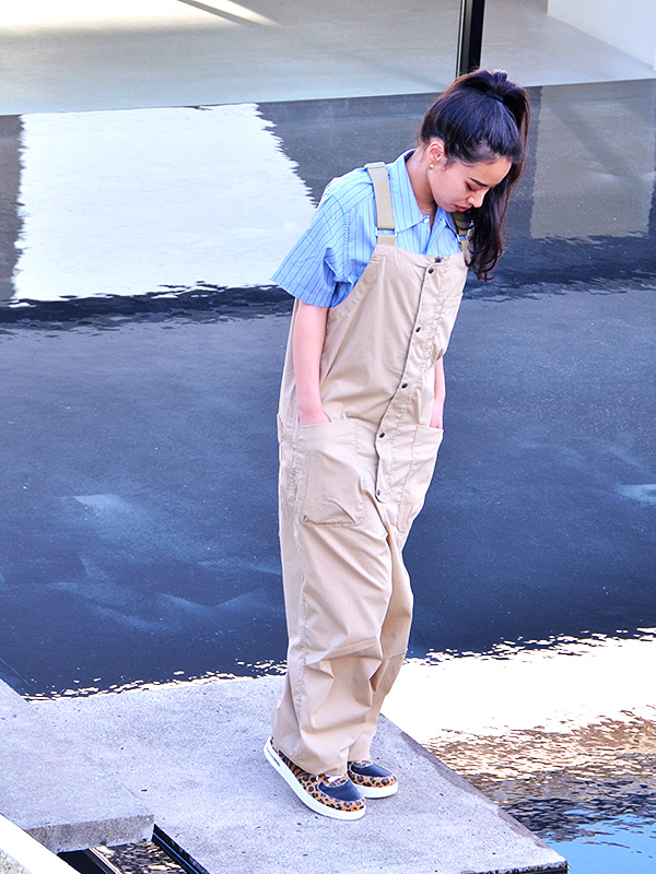 NANGA ナンガ 厚地の外套櫂 メンズ レディース 途轍も無い大きさ TAKIBI RIPSTOP FIELD OVERALLS タキビ アウトドア 難民キャンプ 難燃素材 ミリタリー N12B
