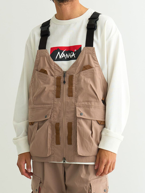 美品　NANGA ナンガ　ユーティリティベスト ヒノックリップストップ ユーティリティベスト – NANGA ONLINE SHOP