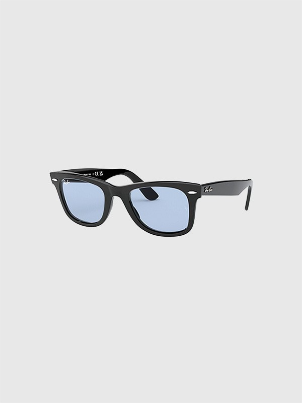 レイバン サングラス ウェイファーラー Ray-Ban RB2140F 901/64 ブラック ブルーグレー ウェリントン ray ban Original Wayfarer 8056597