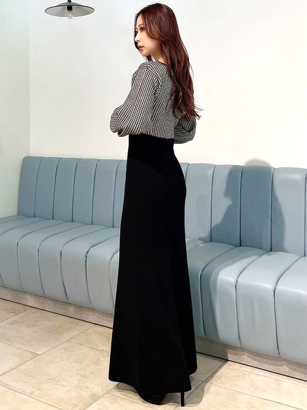 RESEXXY リゼクシー ハウンドトゥースニットワンピース 秋冬 きれいめ レディース ワンピース ワンピ ニットワンピ マーメイドシルエット 千鳥柄 152410369301の通販は RESEXXY リゼクシー ハウンドトゥースニットワンピース 秋冬 きれいめ レディース ワンピース ワンピ ニットワンピ マーメイドシルエット 千鳥柄 152410369301の通販は