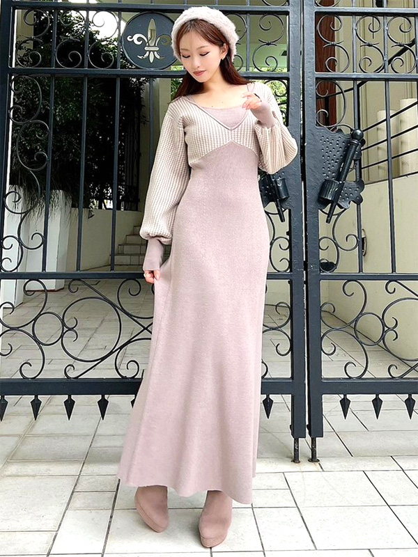 RESEXXY リゼクシー ハウンドトゥースニットワンピース 秋冬 きれいめ レディース ワンピース ワンピ ニットワンピ マーメイドシルエット 千鳥柄 152410369301の通販は RESEXXY リゼクシー ハウンドトゥースニットワンピース 秋冬 きれいめ レディース ワンピース ワンピ ニットワンピ マーメイドシルエット 千鳥柄 152410369301の通販は