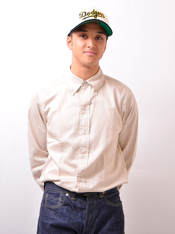 FAR EAST MANUFACTURING ファー イースト マニュファクチャリング ピケ シャツ メンズ レディース 長袖 F.E.MFG 林 芳亨氏 BDシャツ ボタンダウン コットンピケ 00-001