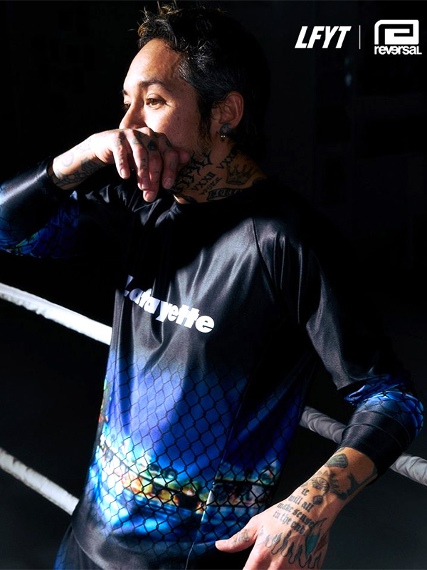 reversal リバーサル パンツ LFYT エルエフワイティー ショーツ メンズ レディ—ス 格闘技 トレーニング ウェア 4WAY STRETCH ファイトショーツ 180度開脚可能 RVLFYT602_7