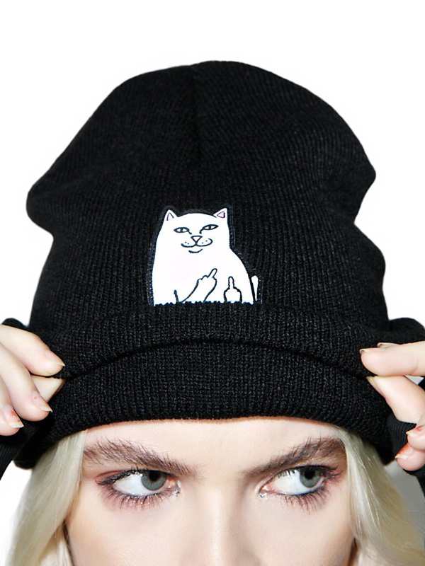 メール便送料無料 Ripndip リップンディップ キャップ ビーニー 猫 ニット帽 メンズ レディース ユニセックス ネコ Lord Nermal Ribbの通販はau Pay マーケット Rodeo Bros