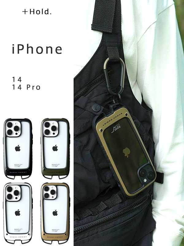 ROOT CO ルートコー iPhone14 14pro ケース おしゃれ シンプル かわいい アイフォン14シリーズ Shock Resist  Case +Hold 軽量 バンパータ｜au PAY マーケット