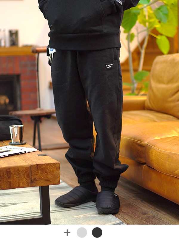 ROOT CO ルートコー スウェット パンツ メンズ　レディース 無地 ブランド 綿100% ユニセックス PLAY UTILITY Sweat Pants 2024 ギアルー