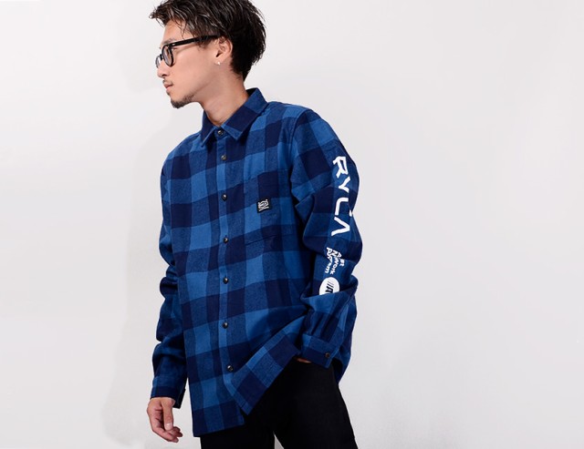 Rvca ルーカ シャツ メンズ レディース ユニセックス ブランド おしゃれ 長袖 大きめ オーバーサイズ Rvca Brothers Flanne Shirt フランの通販はau Pay マーケット Rodeo Bros