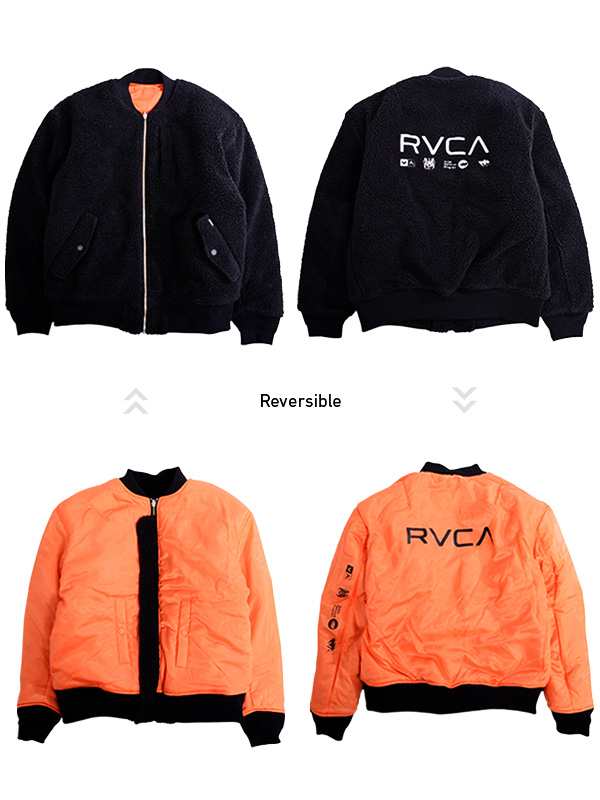 リバーシブル大容量☆LUSSO SURF キャンバストートバッグ☆RVCA