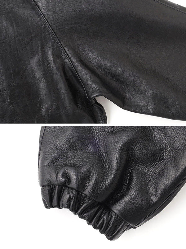 Schott ショット レザー ジャケット コーチジャケット 牛革 カウレザー LEATHER COACH JACKET シンプル 無地 バイク アメカジ ワーク_10