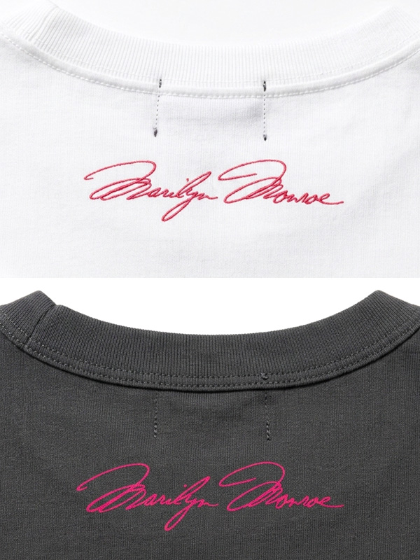 Schott ショット マリリン モンロー Tシャツ 半袖 フォト 綿 100% Marilyn Monroe カプセルコレクション 7826134025_9