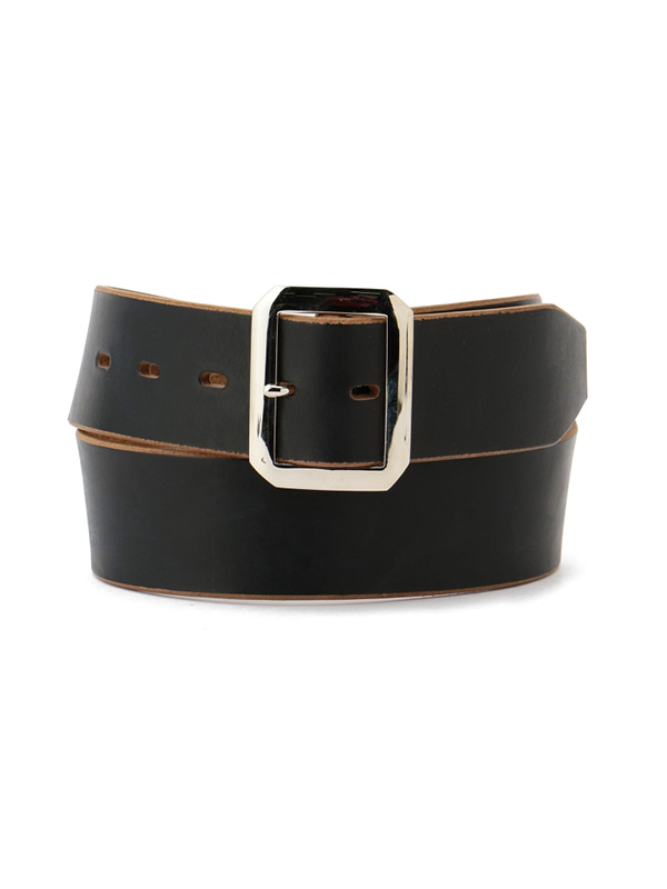 schott レザーベルト SCHOTT ベルト レザー スター ブラウン 34