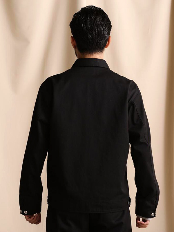 Schott ショット ワークジャケット メンズ レディース ブラック